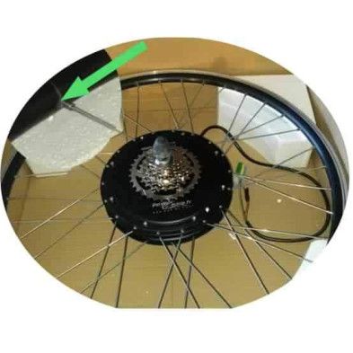 Motor RH205c electric bike on rim refurbished 1 Motor RH205c electric bike on rim refurbished 1
