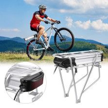 Lithium-ion battery rear mount for electric bike