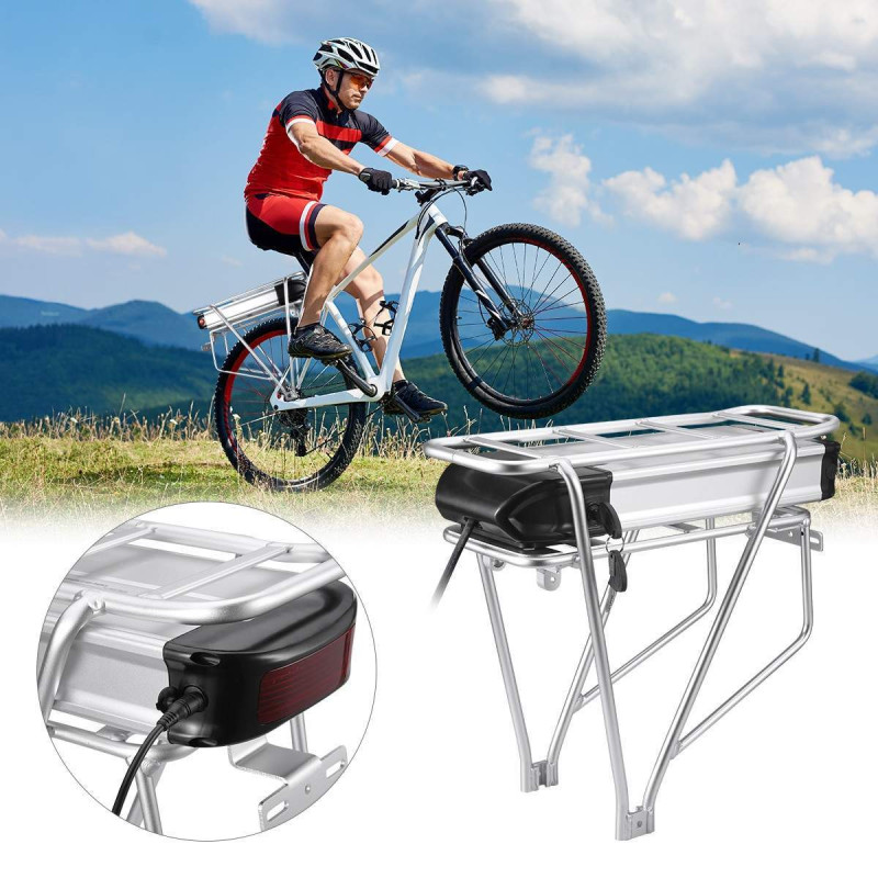 Lithium-ion battery rear rack for electric bike 7