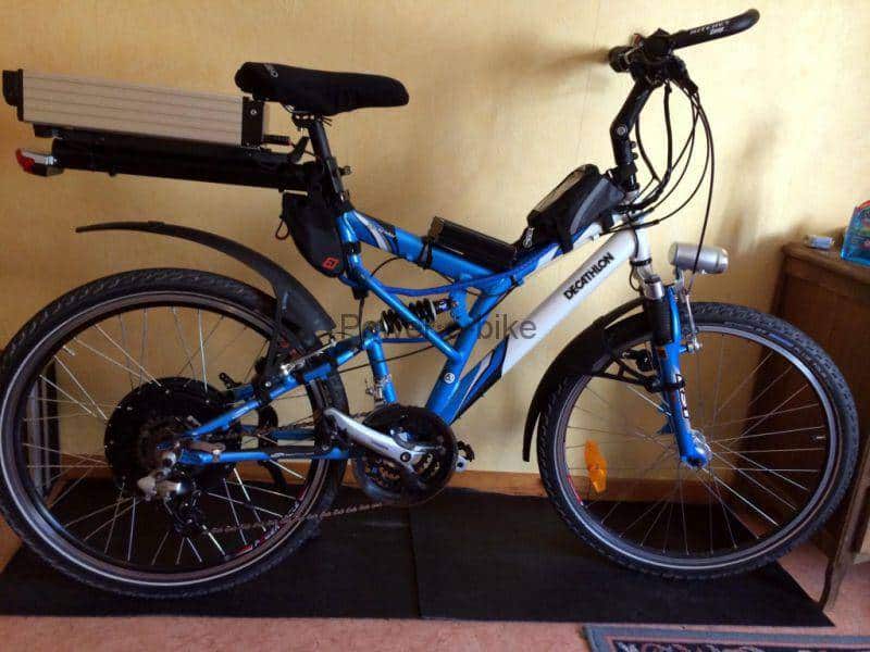 Electric bikes in summer — Make the most of the season 3 Electric bike fitted with pannier and GPS mount