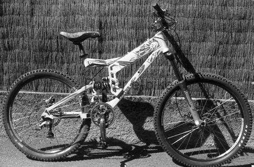 Conversão elétrica de uma Vario Kaktus DH 9 Bicicleta de montanha Vario Kaktus DH — fotografia 1