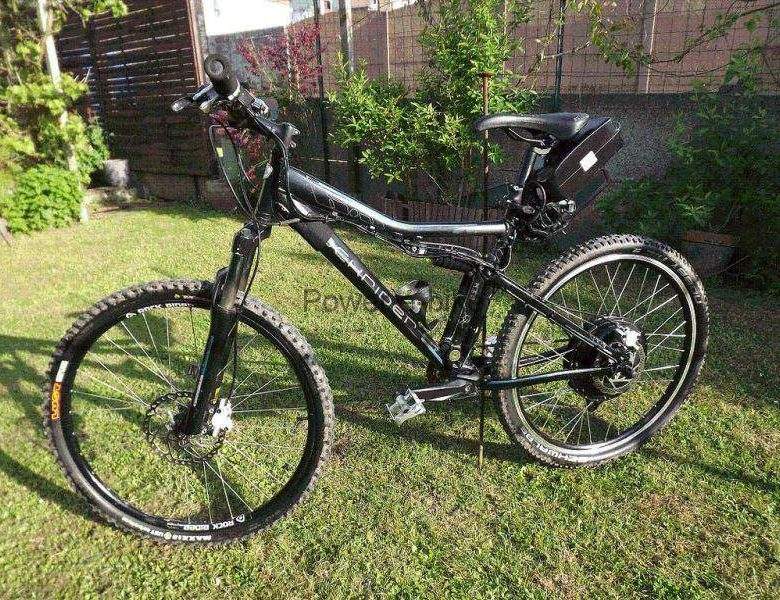 Métamorphose de mon vtt électrique Rockrider 6.3