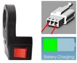 interrupteur velo electrique effet régénération batterie