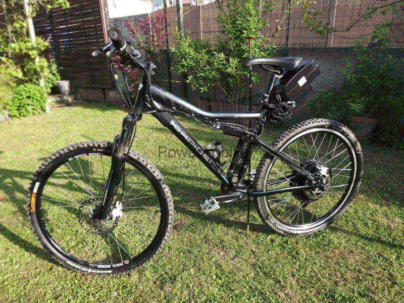 Métamorphose de mon vtt électrique Rockrider 6.3