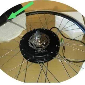 Generalüberholtes Rad mit Nine Continent RH205c Typ S Motor